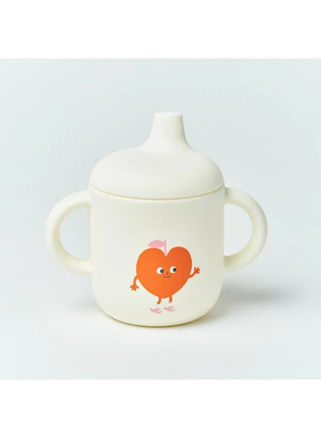 SUNNY LIFE Sippy Cup Poppy the Peach Cream